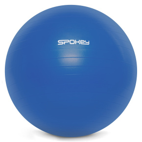 Spokey FITBALL III Gymnastický míč 65 cm včetně pumpičky, modrý (bez orig.kartonu)
