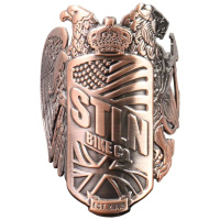 Stolen Badge (10 Year Crest Rose Gold|klenutý)