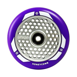 Union Honeycomb Pro Scooter Wheel 110mm Purple/Silver