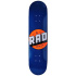 RAD Solid Logo Skate Deska (8"|Navy)