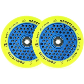 Kolečka Root Limited Honeycore 110mm 2ks Blue/Yellow