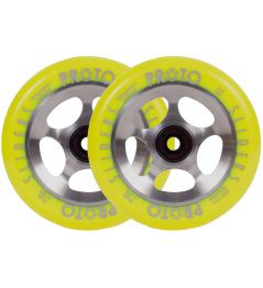 Kolečka Proto Sliders Starbright Yellow On Raw 2ks