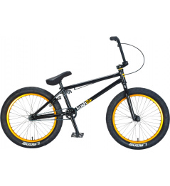 Mafia Kush 2+ 20" Freestyle BMX Kolo (20.4" | Černá/Zlatá)