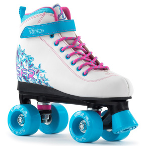 SFR Vision II Children's Quad Skates - White / Blue - UK:5J EU:38 US:M6L7