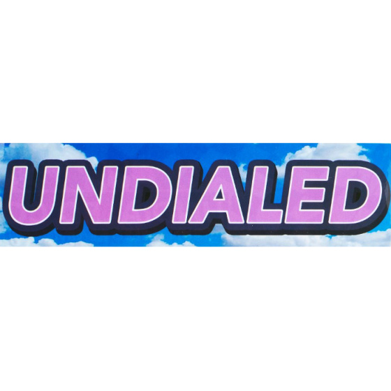 Samolepka Undialed Logo Sky