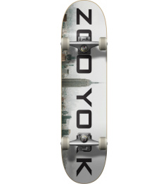 Zoo York Logo Block Complete Skateboard (7.75" | Fog)