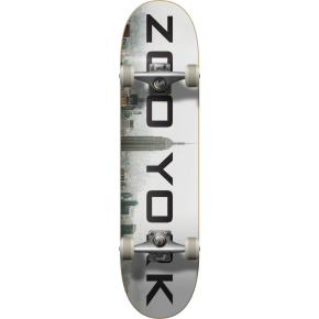 Zoo York Logo Block Complete Skateboard (7.75" | Fog)