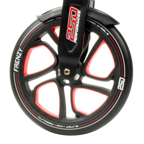 Frenzy Wheels - 250mm Black / Red