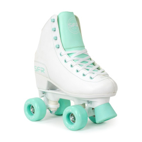 SFR Figure Children's Quad Skates - White / Green - UK:2J EU:34 US:M3L4