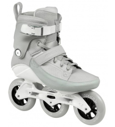 Kolečkové brusle Powerslide Swell Moon Grey 100 Trinity