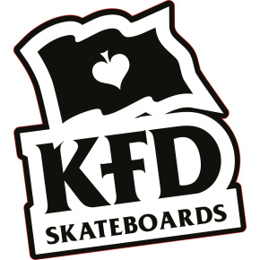 Samolepka KFD Logo Černá