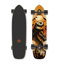 Street Surfing Owl - artist series longboard