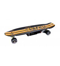 Elektrický longboard Skatey 400 černo-oranžový