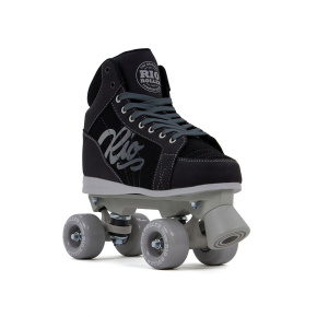 Rio Roller Lumina Adults Quad Skates - Black / Grey - UK:6A EU:39.5 US:M7L8