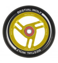 Koliesko Bestial Wolf Race 110 mm čierno žlté