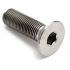 TLC Solid Titanium BMX Crank Spindle šroub (Natural)
