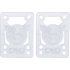 Pig Piles Soft Skateboard Risers 2-Souprava (Clear)