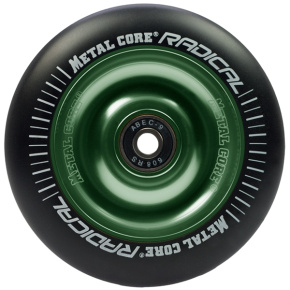 Metal Core Radical 110 mm koliesko čierno zelené