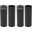 Fiction Ocelové freestyle BMX pegy (Černá|4 Pack)