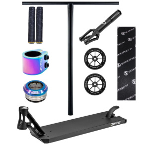 Freestyle koloběžka Custom Divine Street 6" 580 mm Černá