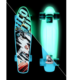 Skateboard Street Surfing BEACH BOARD Glow Rough Poster