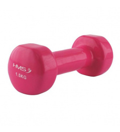 Litinová činka pokrytá vinylem HMS 1,5 kg