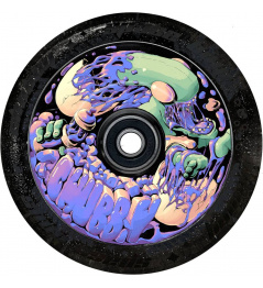 Kolečko Chubby Spaceboys 110mm Purp/Black Glitter