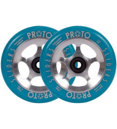 Kolečka Proto Sliders Starbright Blue On Raw 2ks