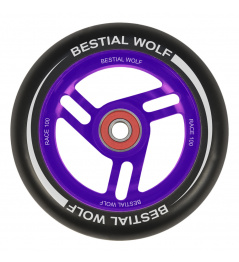 Bestial Wolf Race 100 mm kolečko černo fialové