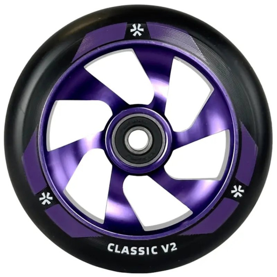 Kolečko Union Classic V2 110mm Black/Polished Purple