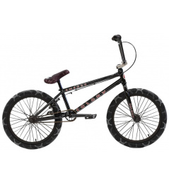 Colony Emerge 20" 2021 Freestyle BMX Kolo (20.75" | Gloss Black / Grey Camo Tyres)