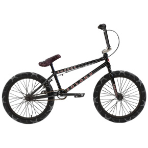 Colony Emerge 20" 2021 Freestyle BMX Kolo (20.75" | Gloss Black / Grey Camo Tyres)