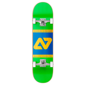 Skateboard Hydroponic Block 8" Green Fluor-blue Royal