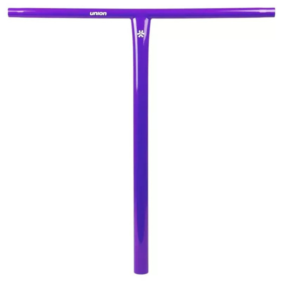Řídítka Union Uniq T Oversized 650mm fialová