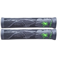 ODI Hucker Flangeless Gripy (160mm|Černá/Zelená)