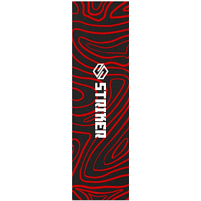 Striker Topo Swirl Griptape Na Koloběžku (Červená) Striker Topo Swirl Griptape Na Koloběžku (Červená)