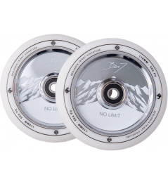 Kolečka Striker Benj No Limit 110mm White/Chrome 2ks