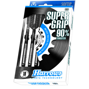 Harrows Šipky Harrows Supergrip 90% soft 18g Supergrip 90 soft 18g