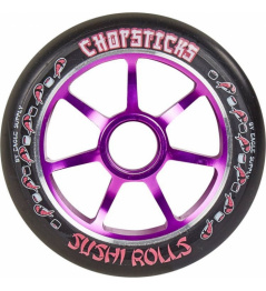 Koliesko Chopsticks Sushi Rolls 110 mm čierno fialové