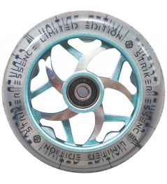 Kolečko Striker Essence V3 Clear 110mm tyrkysové