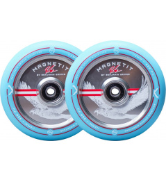 Kolečka Striker Bgseakk Magnetit 110mm Tyrkysová