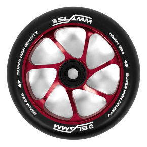 Slamm 110mm Team Wheels - Black / Red - 110mm