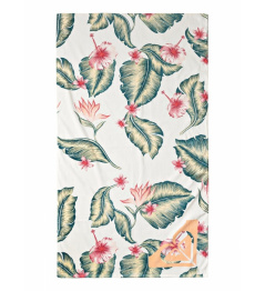 Osuška Roxy Hazy 558 wbb7 bright white tropical love swi 2019 dámská