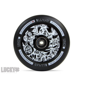 Kolečko Lucky Lunar 110mm Black/White