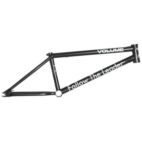 Volume x Follow the Leader Freestyle BMX Rám (21"|Ed Black)