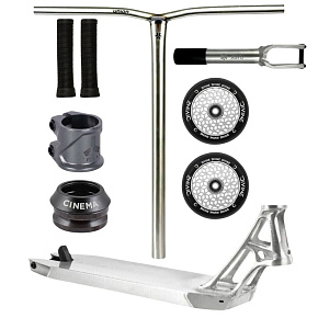 Freestyle koloběžka Custom Divine X Ethic Pandemonium V2 500 mm stříbrná