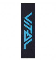 Vital logo teal griptape