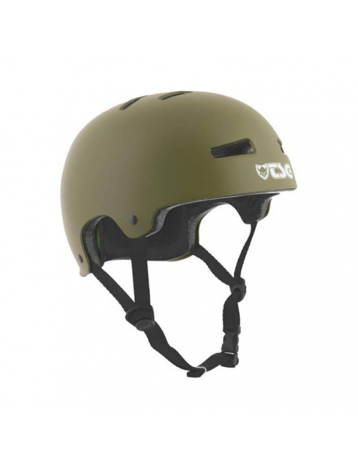 TSG Evolution Solid Color Helmet Satin Olive S/M