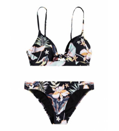 Plavky Roxy Printed Beach Classics 425 kvj7 anthracite praslin s 2021 dámské vell.S
