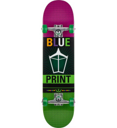 Skateboard Blueprint Pachinko 7.875" Green